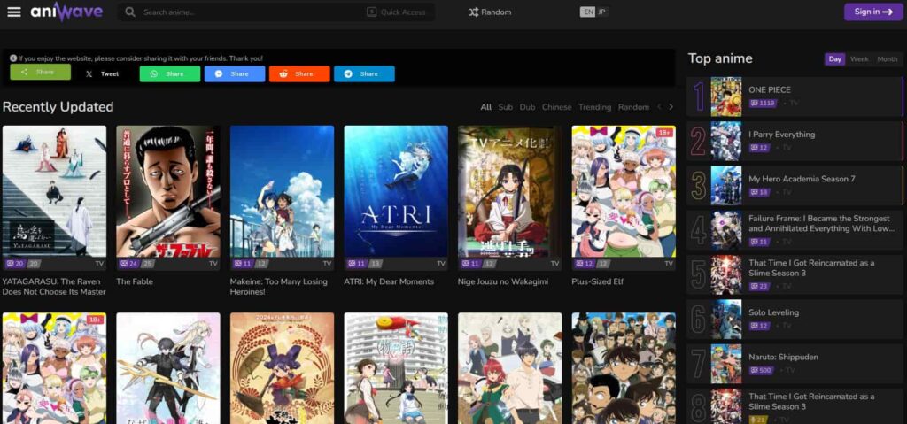 Do users have to sign up to watch anime on Aniwave